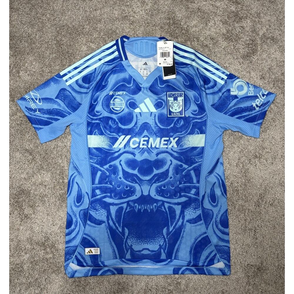 NEW Tigres UANL Adidas Away 25/26 Mens Size Medium - JJ2208 100% Authentic